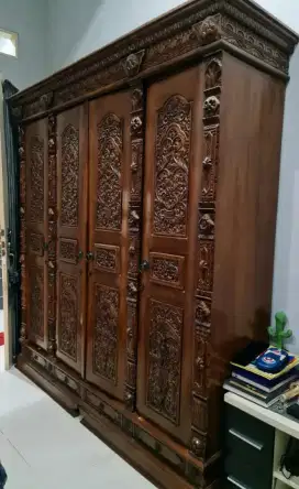Lemari Jati FULL