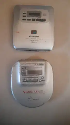 2 unit Portable video CD player jadul (MATI)