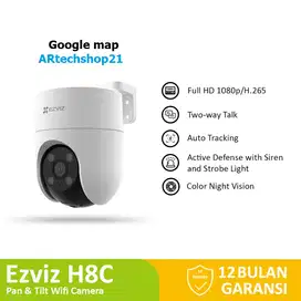 Ezviz H8c Outdoor CCTV Pan & Tilt Wifi IP Camera Garansi 1 tahun