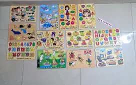 PUZZLE MAINAN ANAK GAMBAR RANDOM KARAKTER ANIMASI EDUKASI ANAK TK SD