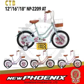 Sepeda Anak Perempuan CTB New Phoenix NP-2209 AT 16 inch