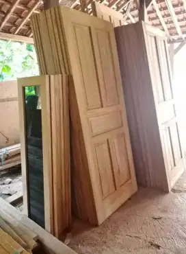 Daun pintu mahoni murah
