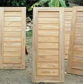 Pintu kayu jati murah