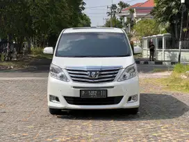 Toyota Alphard 2012 Bensin GAT Sound Premium CBU. Terwat