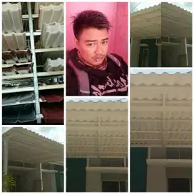 Kanopi atap alderon