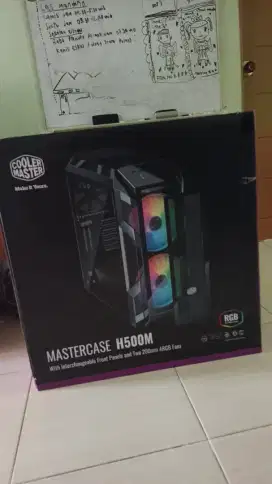 CESING KOMPUTER MEREK COOLER MasterCase H500M
ORIGINAL (NEW)