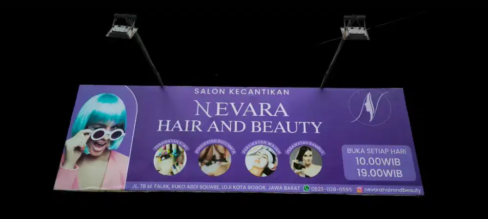 Papan nama usaha / Papan Bilboard