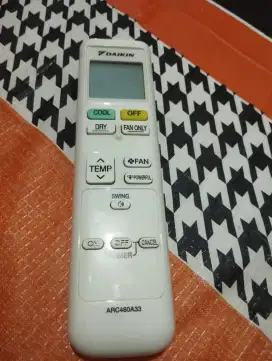 Remot ac daikin ori