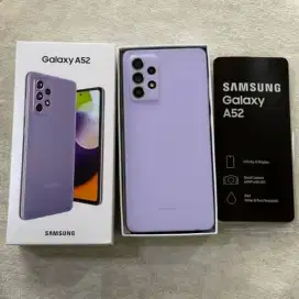 Samsung galaxy A52 Awesome Violet Ungu