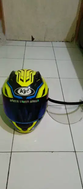 Helm Full Face KYT RC7 (yellow)