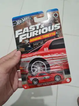 Hotwheels 1995 Mazda RX-7 F&F Dominic Toretto