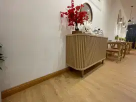 Lantai vinyl plank motif kayu untuk rumah,kantor,rumah sakit dll