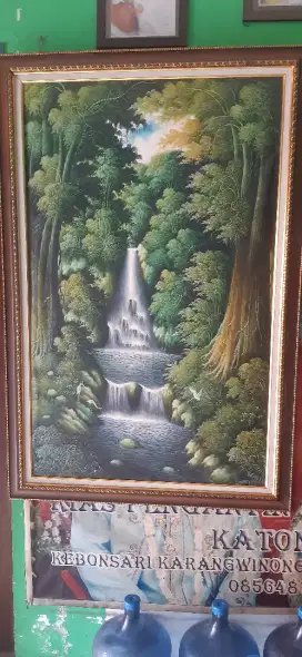 Dijual Lukisan Air Terjun