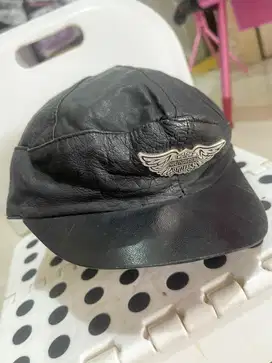 Topi Harley Davidson genuine leather