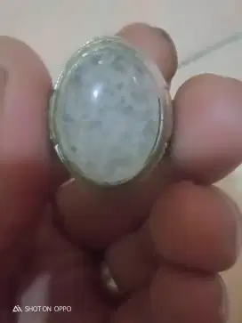 Cincin yakut es motif sarang tawon