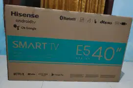 AndroidTV Hisense kondisi baru bonus bracket