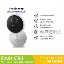 Smart Home WiFi Battery IP Camera Ezviz CB1