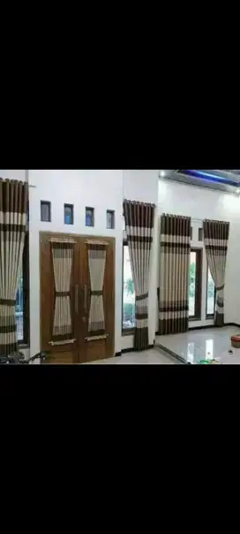 Gordyn minimalis dan tirai otdor