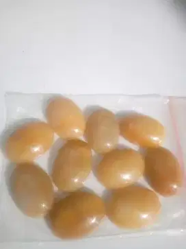 Natural giok kuning batu sabun