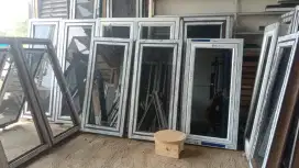 Jasa Buat & Pasang Aneka Pintu & Kusen Aluminium & Aneka gerobak