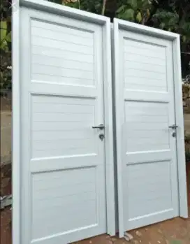 Jual & pasang Aneka Pintu, Kusen & Gerobak Almunium