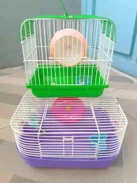 Rumah hamster / kandang marmut , tikus masih 90% bersih dan terawat.