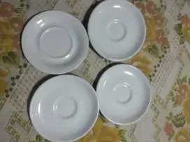 Obral lepek cangkir kopi .Piring beling bisa untuk kue dessert cake dl