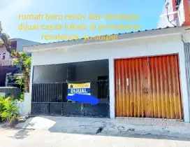 Dijual Cepat Rumah 2 lantai full bangunan Dekat tol & stasiun