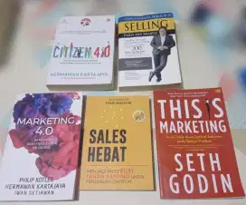 Dijual paket 5 buku sales