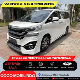 Vellfire G ATPM 2015 MODELLISTA ANTIK Bisa Kredit