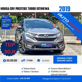 TDP 30 JT Honda All New CRV 1.5 Turbo Prestige AT Abu Grey 2019