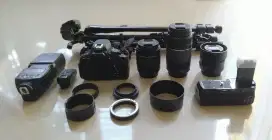 Di jual satu set kamera dslr canon 700D