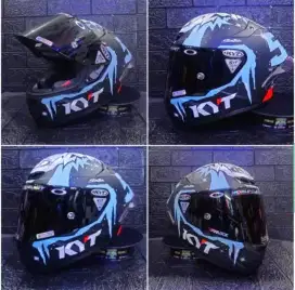 Helmet full face KYT tt course WINTER TEST size M