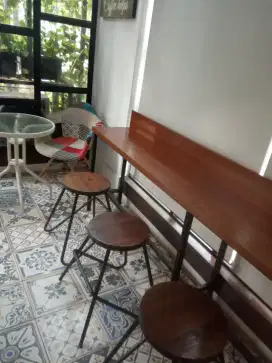 Bikin Meja Warkop Meja Bartender Cafe Meja Bar Minimalis Meja Bar