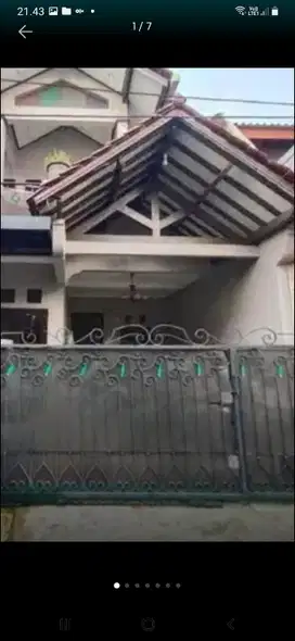 Dijual rumah Dekat Taman Pondok kelapa Jakarta timur