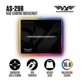 Mousepad Armaggeddon AS-29R RGB