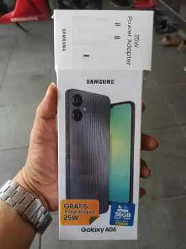 PROMO Samsung A06 4/128 BNIB grs resmi SEIN 1th cod Bdg kota FreeOngkr