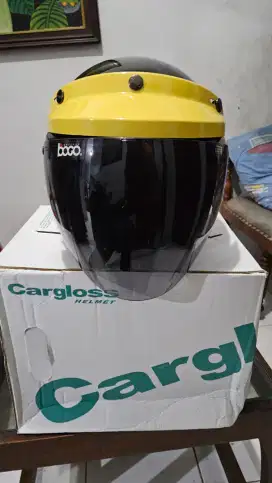 Jual Helm Cargloss CFM Retro Speed Duck Deep Black size L