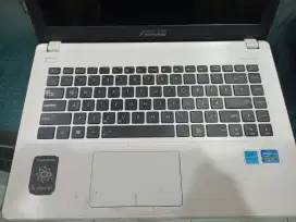 JUAL LAPTOP ASUS X451C. PUTIH ... (KONDISI MATI)