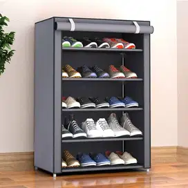 BKZ Rak Sepatu Sandal Multilayer Shoe Rack Cloth Storage 5 Layer - F10