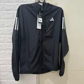 Jaket Lari Pria ADIDAS black size S