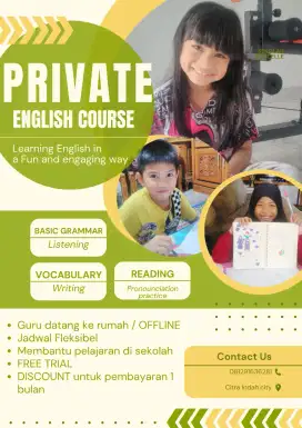 Kursus Privat Bahasa Inggris Anak