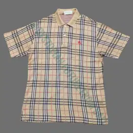 Vintage Burberrys Of London Nova Check Polo Shirt