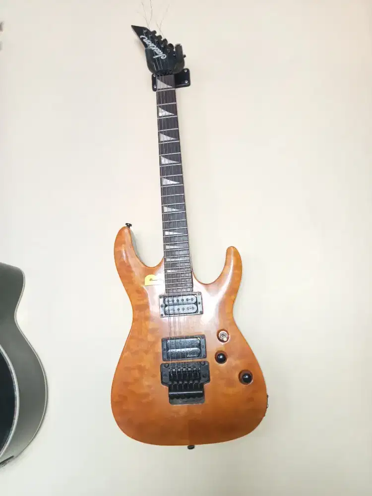 Gitar elektrik Jackson handle up down