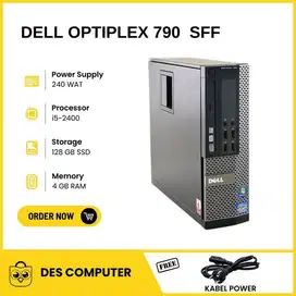PC DELL OPTIPLEX 790 SFF CORE i5 GEN2 RAM 8GB SSD 512GB  R/SBR