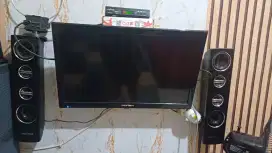 TV second 24 inch merk Polytron Free STB