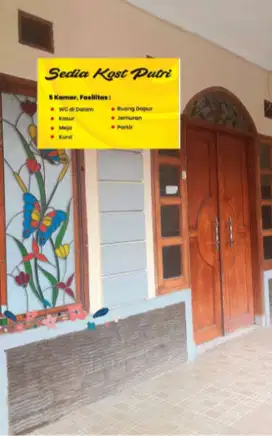 Disewakan dan Dijual Rumah kosan Cipanas Garut