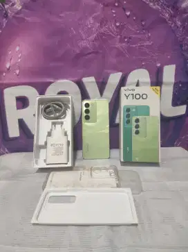 Vivo Y100 4G Ram 8/256 Lengkap Fullset Mulus Nominus Original 100%