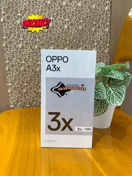 PROMO OPPO A3x 8/128 NEW SEGEL GARANSI RESMI