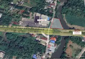 Dijual Tanah di jalan akses bandara Kualanamu